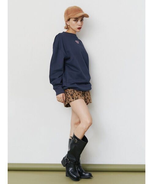 EVRIS(エヴリス)の「シャギーショートパンツ(その他パンツ・レディース・その他1/ブラック・MEDIUM/SMALL)」の6枚目の写真