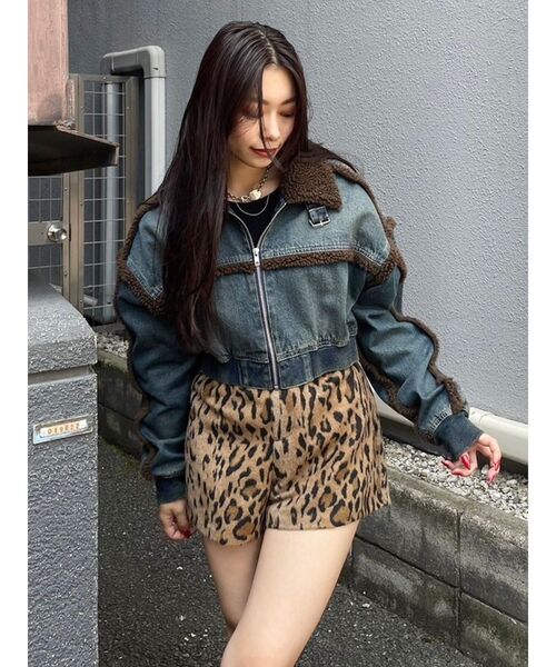 EVRIS(エヴリス)の「シャギーショートパンツ(その他パンツ・レディース・その他1/ブラック・MEDIUM/SMALL)」の15枚目の写真