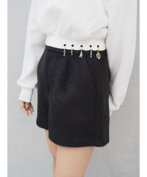 EVRIS(エヴリス)の「シャギーショートパンツ(その他パンツ・レディース・その他1/ブラック・MEDIUM/SMALL)」の20枚目の写真