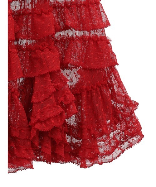 PINK HOUSE（ピンクハウス）の「ポルカドットチュールタブリエ