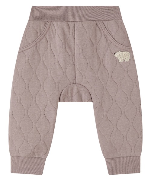 combimini（コンビミニ）の「あったかひょうたんキルトラップパンツ（その他パンツ・キッズ・スモークピンク/ブルーグレー・80/70）」の4枚目の写真