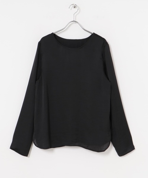 URBAN RESEARCH（アーバンリサーチ）の「ヴィンテージサテンブラウス（シャツ/ブラウス・レディース・ブラック/オフホワイト/ブラウン・FREE）」の16枚目の写真