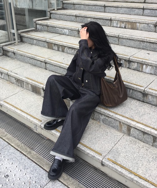 rinka. - デニムジャケット made in INTER FACTORY rinka. - デニムジャケット made in INTER FACTORY（デニム