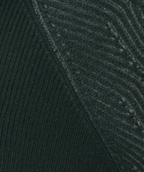 HARE（ハレ）の「ハイショクジップニットカーディガン(HARE)（カーディガン/ボレロ・レディース・グリーン/ブラック・FREE）」の20枚目の写真