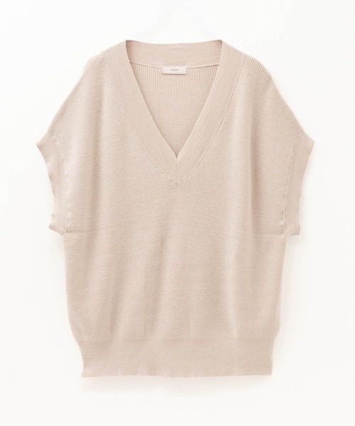 HusHusH（ハッシュアッシュ）の「HusHusH Vネックラメベスト（ベスト・レディース・ブラック/ブラウン系その他/グレイッシュベージュ・フリー）」の17枚目の写真