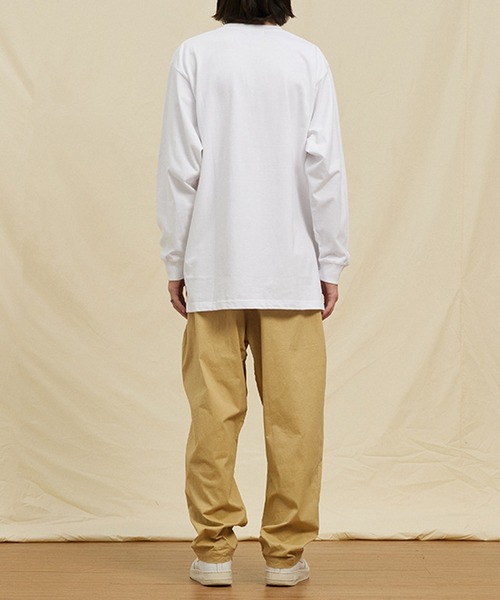 TOBEE(トゥビー)の「【TOBEE】オーバーサイズコットロンT クルーネック無地Tシャツ(Tシャツ/カットソー・メンズ・ネイビー/ホワイト/グレー/ブラック・MEDIUM/LARGE/X-LARGE)」の9枚目の写真