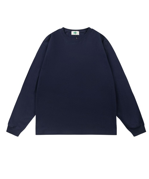 TOBEE(トゥビー)の「【TOBEE】オーバーサイズコットロンT クルーネック無地Tシャツ(Tシャツ/カットソー・メンズ・ネイビー/ホワイト/グレー/ブラック・MEDIUM/LARGE/X-LARGE)」の11枚目の写真