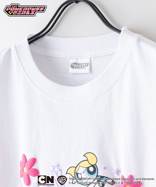 LB/S （エルビーエス）の「【パワーパフ ガールズ】ロンT オリジナルデザイン  ドロップショルダー ビッグシルエット ユニセックス（Tシャツ/カットソー・メンズ・チャコールグレー/ホワイト/オフホワイト・MEDIUM/SMALL/LARGE）」の7枚目の写真