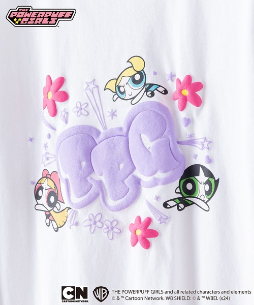 LB/S （エルビーエス）の「【パワーパフ ガールズ】ロンT オリジナルデザイン  ドロップショルダー ビッグシルエット ユニセックス（Tシャツ/カットソー・メンズ・チャコールグレー/ホワイト/オフホワイト・MEDIUM/SMALL/LARGE）」の8枚目の写真