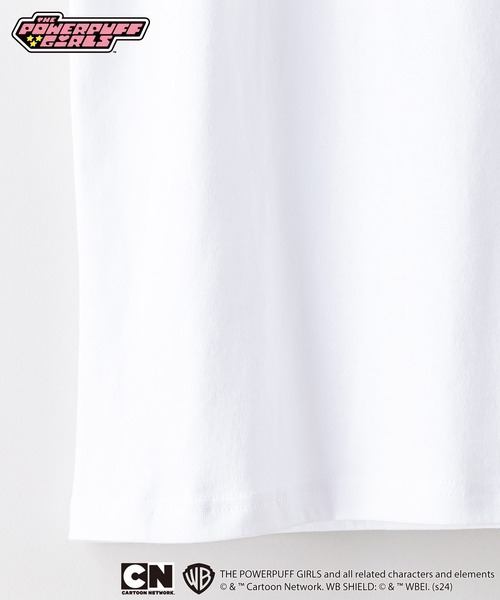 LB/S （エルビーエス）の「【パワーパフ ガールズ】ロンT オリジナルデザイン  ドロップショルダー ビッグシルエット ユニセックス（Tシャツ/カットソー・メンズ・チャコールグレー/ホワイト/オフホワイト・MEDIUM/SMALL/LARGE）」の10枚目の写真