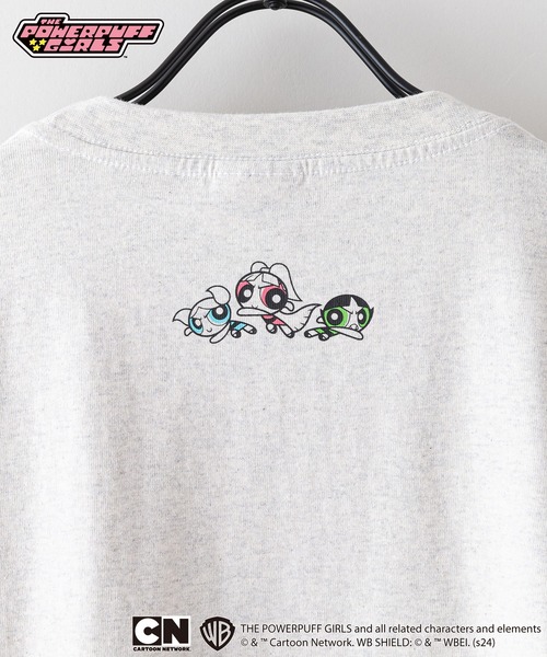 LB/S （エルビーエス）の「【パワーパフ ガールズ】ロンT オリジナルデザイン  ドロップショルダー ビッグシルエット ユニセックス（Tシャツ/カットソー・メンズ・チャコールグレー/ホワイト/オフホワイト・MEDIUM/SMALL/LARGE）」の14枚目の写真