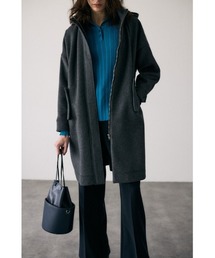 ダッフルコート（グレー/灰色系・フードあり）ファッション通販 - ZOZOTOWN