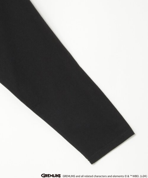 VENCEEXCHANGE（ヴァンスエクスチェンジ）の「GREMLINS グレムリン ラグランロンTシャツ（Tシャツ/カットソー・メンズ・ホワイト/ライトグレー/ブラック・LL/M/L）」の10枚目の写真