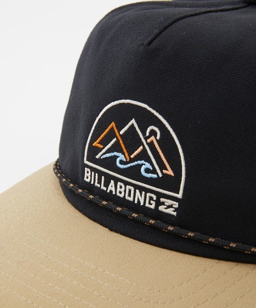 BILLABONG(ビラボン)の「BILLABONG メンズ ADIV STRAPBACK キャップ 【2024年秋冬モデル】/ビラボングラフィックキャップ(キャップ・メンズ・ブラック/ホワイト系その他・FREE)」の14枚目の写真