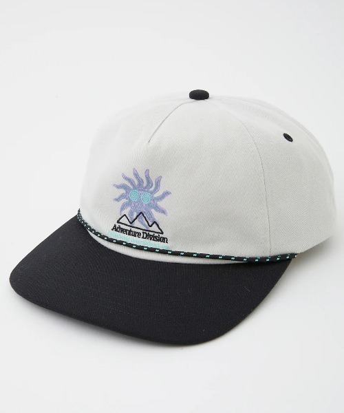 BILLABONG(ビラボン)の「BILLABONG メンズ ADIV STRAPBACK キャップ 【2024年秋冬モデル】/ビラボングラフィックキャップ(キャップ・メンズ・ブラック/ホワイト系その他・FREE)」の4枚目の写真
