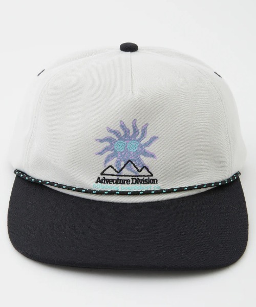 BILLABONG(ビラボン)の「BILLABONG メンズ ADIV STRAPBACK キャップ 【2024年秋冬モデル】/ビラボングラフィックキャップ(キャップ・メンズ・ブラック/ホワイト系その他・FREE)」の5枚目の写真