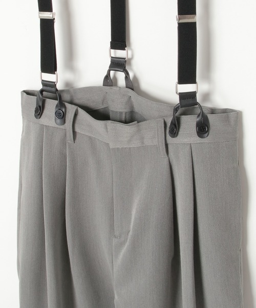 notch.（ノッチ）の「【notch.by yui】サスペンダーツキハイウェストパンツ（サロペット/オーバーオール・レディース・ブラック/グレー/ブラウン/ダークグレー・M/TM）」の10枚目の写真