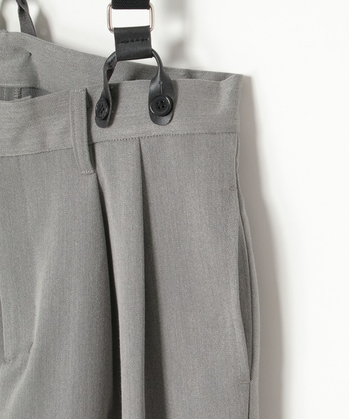 notch.（ノッチ）の「【notch.by yui】サスペンダーツキハイウェストパンツ（サロペット/オーバーオール・レディース・ブラック/グレー/ブラウン/ダークグレー・M/TM）」の13枚目の写真