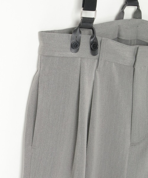 notch.（ノッチ）の「【notch.by yui】サスペンダーツキハイウェストパンツ（サロペット/オーバーオール・レディース・ブラック/グレー/ブラウン/ダークグレー・M/TM）」の14枚目の写真