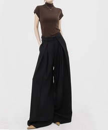 Double Tuck Baggy Slacks / バギースラックス