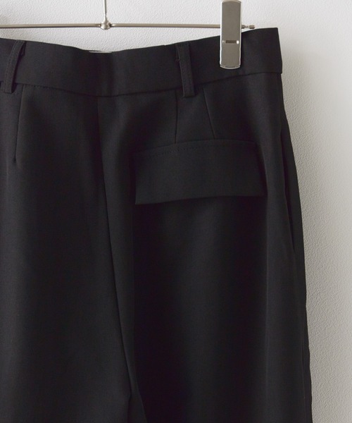 Chick（チック）の「Double Tuck Baggy Slacks / バギースラックス（スラックス・レディース・ブラック・FREE）」の12枚目の写真