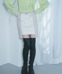 【Nora Lily】「elle」Switching Skirt