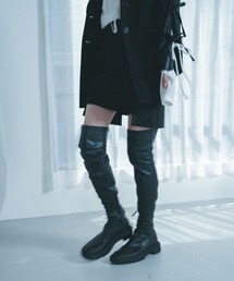 【Nora Lily】「elle」Switching Skirt