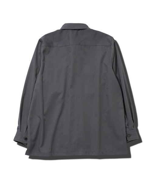 jiggys shop(ジギーズショップ)の「長袖サファリシャツ(シャツ/ブラウス・メンズ・チャコールグレー/ブラック/ネイビー/ライトグレー・MEDIUM/LARGE/X-LARGE)」の8枚目の写真