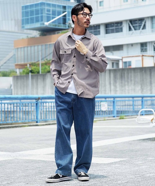 セール】長袖サファリシャツ（シャツ/ブラウス）｜JIGGYS SHOP（ジギー