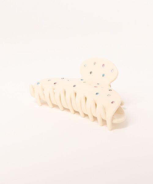 flower（フラワー）の「ビジュースタッズクリップ（バレッタ/ヘアクリップ・レディース・アイボリー/ブラック・FREE）」の14枚目の写真