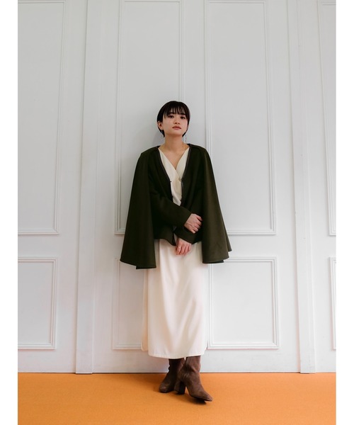 Katrin TOKYO(カトリーントーキョー)の「wool cape coat(その他アウター・レディース・キャメル/オリーブ・FREE)」の11枚目の写真