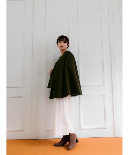 Katrin TOKYO(カトリーントーキョー)の「wool cape coat(その他アウター・レディース・キャメル/オリーブ・FREE)」の14枚目の写真