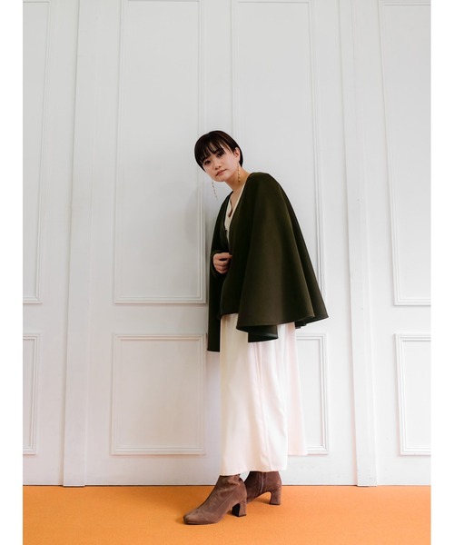 Katrin TOKYO(カトリーントーキョー)の「wool cape coat(その他アウター・レディース・キャメル/オリーブ・FREE)」の15枚目の写真