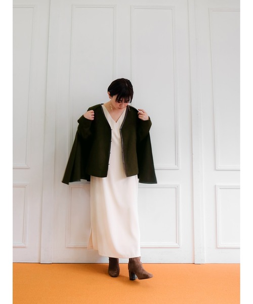 Katrin TOKYO(カトリーントーキョー)の「wool cape coat(その他アウター・レディース・キャメル/オリーブ・FREE)」の16枚目の写真