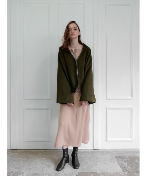 Katrin TOKYO(カトリーントーキョー)の「wool cape coat(その他アウター・レディース・キャメル/オリーブ・FREE)」の5枚目の写真