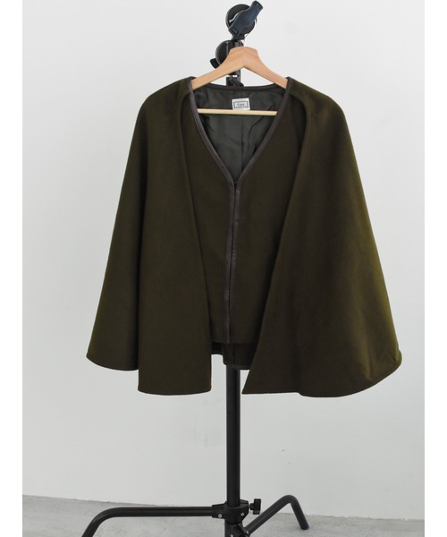 Katrin TOKYO(カトリーントーキョー)の「wool cape coat(その他アウター・レディース・キャメル/オリーブ・FREE)」の3枚目の写真