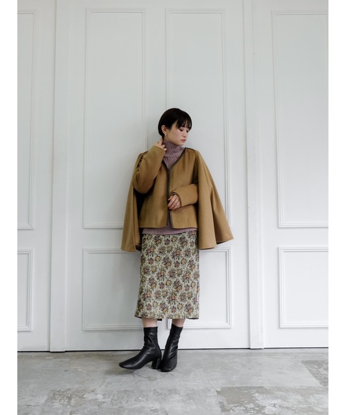 Katrin TOKYO(カトリーントーキョー)の「wool cape coat(その他アウター・レディース・キャメル/オリーブ・FREE)」の21枚目の写真