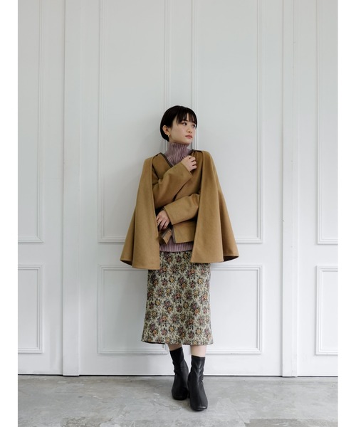 Katrin TOKYO(カトリーントーキョー)の「wool cape coat(その他アウター・レディース・キャメル/オリーブ・FREE)」の22枚目の写真