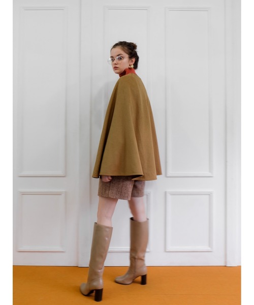 Katrin TOKYO(カトリーントーキョー)の「wool cape coat(その他アウター・レディース・キャメル/オリーブ・FREE)」の19枚目の写真