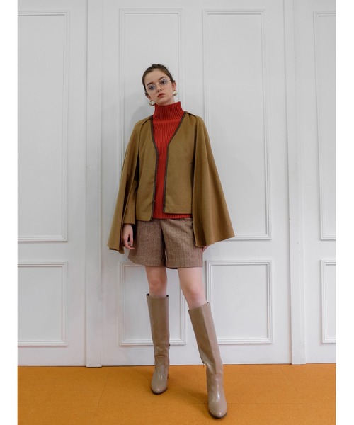 Katrin TOKYO(カトリーントーキョー)の「wool cape coat(その他アウター・レディース・キャメル/オリーブ・FREE)」の20枚目の写真