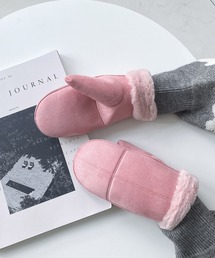 AS KNOW AS plus(アズノゥアズプラス)のムートン風ミトン(手袋)