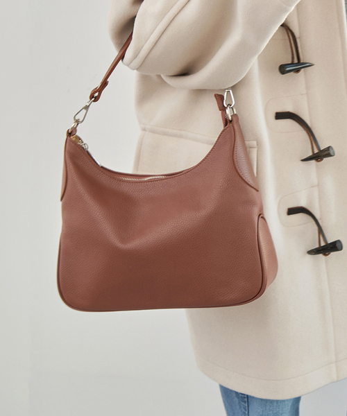 Spick & Span（スピックアンドスパン）の「MILOS / ミロス ワンショルダーバッグ 3255T（ショルダーバッグ・レディース・ブラック/キャメル・FREE）」の5枚目の写真