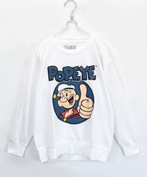 POPEYE（ポパイ）の「2025AW POPEYE ミニ裏毛トレーナー（スウェット・キッズ）」