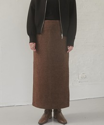 hunch | ミニブークレ ロングスカート(スカート)