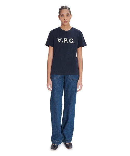 A.P.C.(アーペーセー)の「JEAN SEASIDE(デニムパンツ・レディース・ライトインディゴブルー・24/25/26/27/28/29)」の2枚目の写真