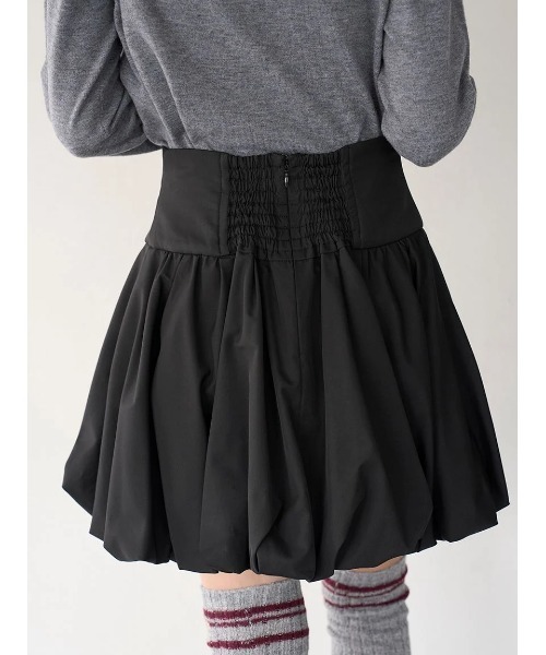 SNIDEL（スナイデル）の「バルーンミニスカート（スカート