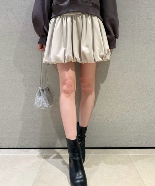 SNIDEL バルーンミニスカート ¥13,970 SNIDEL（スナイデル）の「バルーンミニスカート（スカート