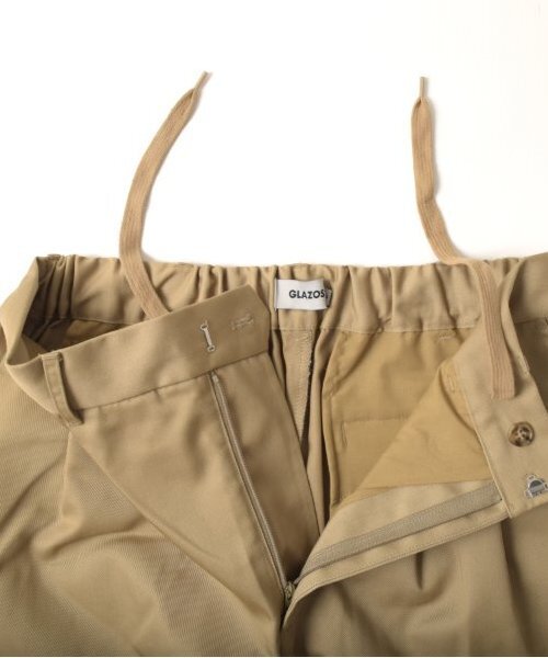 GLAZOS（グラソス）の「【大人向けサイズあり】タックバギースラックス（その他パンツ・キッズ・ブラック/ベージュ・LL/L/M/S）」の8枚目の写真
