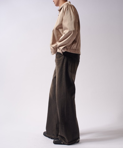 Lui's（ルイス）の「ハイツイストブルゾン（ブルゾン・メンズ・ベージュ/ブラック・M/S）」の15枚目の写真