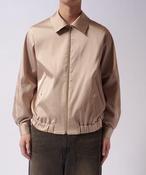 Lui's（ルイス）の「ハイツイストブルゾン（ブルゾン・メンズ・ベージュ/ブラック・M/S）」の17枚目の写真